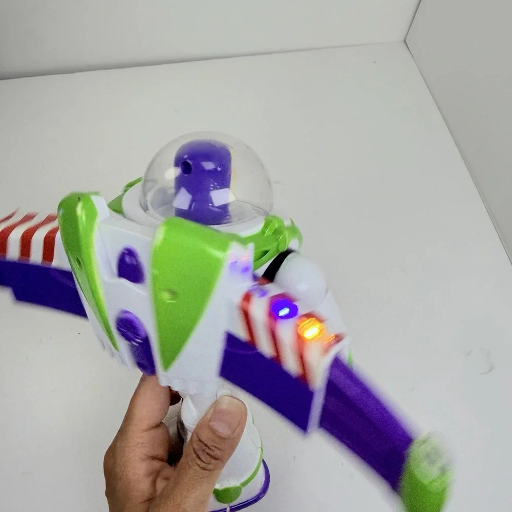 Disney Parks Toy Story Buzz Lightyear Talking Light Up Spinner 9